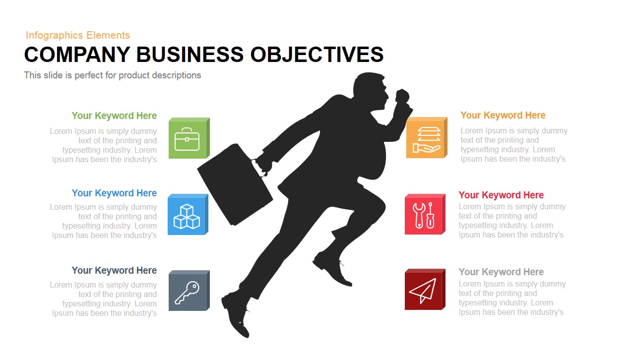 Company Business Objectives Powerpoint Keynote