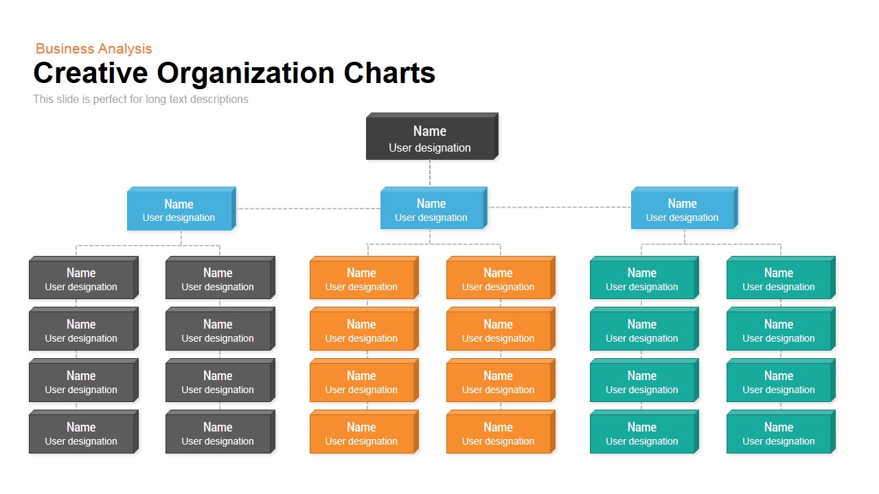 Free Org Chart Powerpoint Template