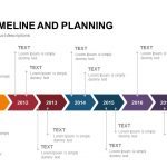 Arrow Timeline and Planning Powerpoint and Keynote template | SlideBazaar