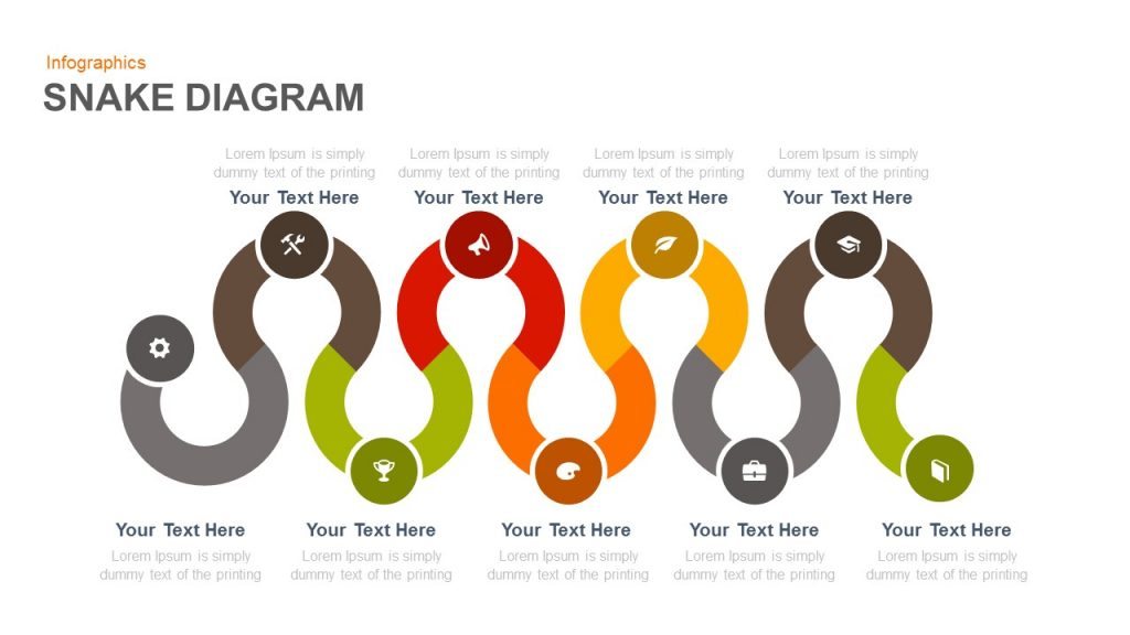 3 python chart bar and SlideBazaar Keynote   Diagram Powerpoint Snake template