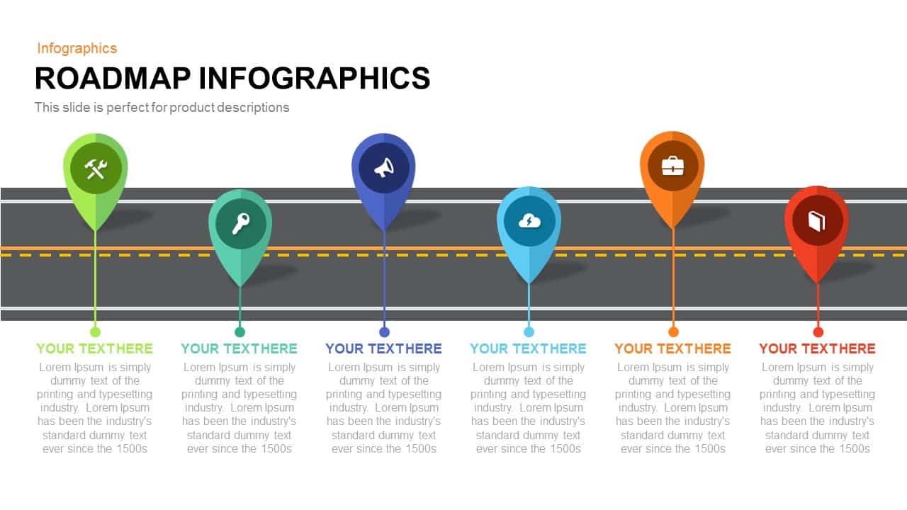 Roadmap Infographics Powerpoint and Keynote template