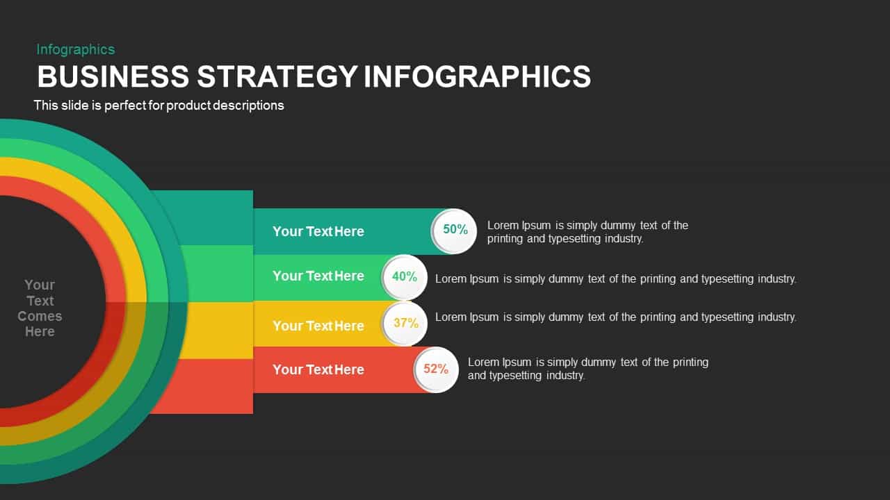 Business Strategy Infographics Powerpoint template and Keynote template