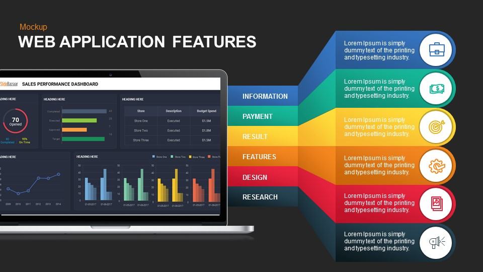 Smartphone and Web Application Services Mockup Presentation Template