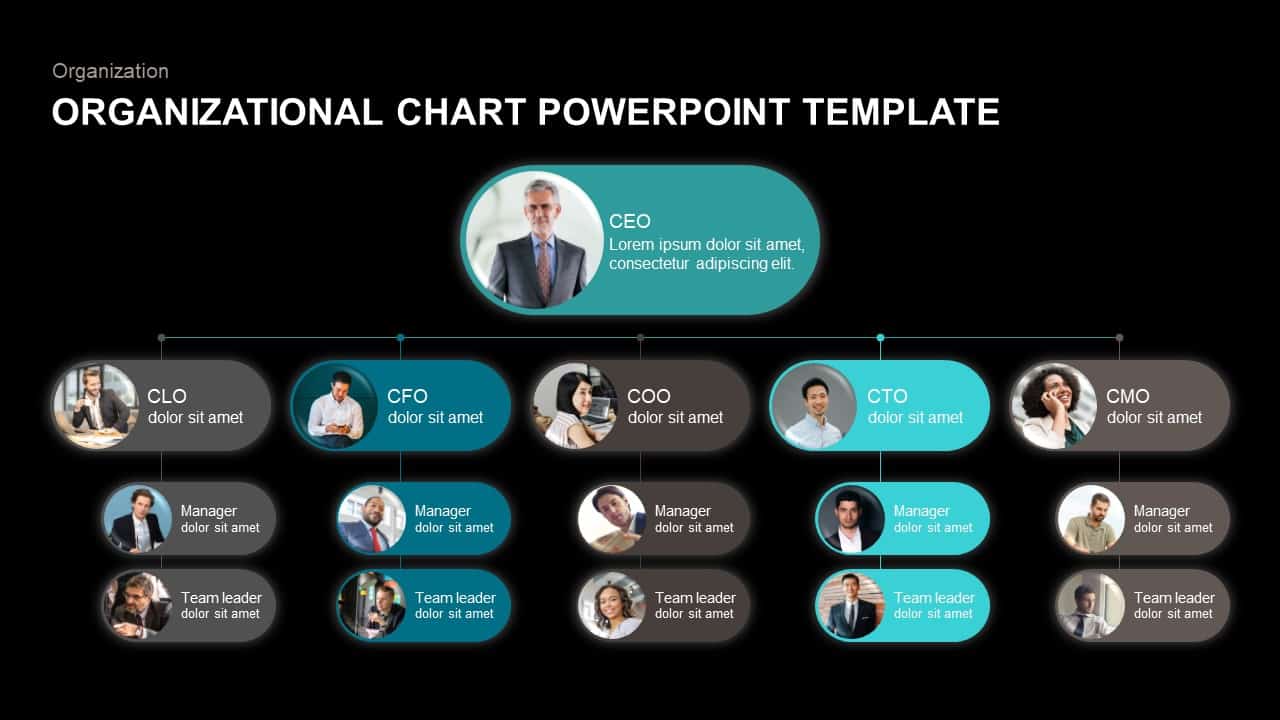 Organizational Chart PowerPoint Template & Keynote - Slidebazaar.com
